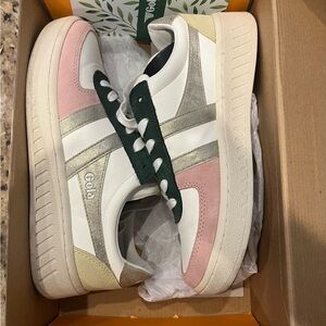 Like New Gola Grandslam Leather Court Sneakers 7.5 women